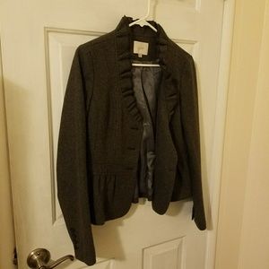 LOFT DARK GREY BLAZER
